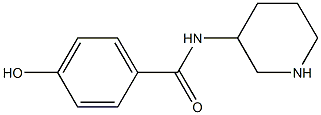 4-hydroxy-N-(piperidin-3-yl)benzamide Struktur