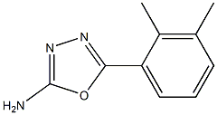 5-(2,3-dimethylphenyl)-1,3,4-oxadiazol-2-amine Struktur