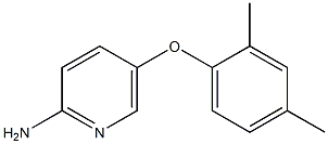 5-(2,4-dimethylphenoxy)pyridin-2-amine Struktur