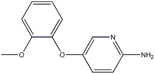 5-(2-methoxyphenoxy)pyridin-2-amine Struktur