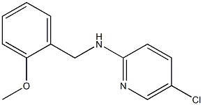 5-chloro-N-[(2-methoxyphenyl)methyl]pyridin-2-amine Struktur