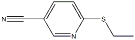 6-(ethylsulfanyl)pyridine-3-carbonitrile Struktur