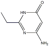 6-amino-2-ethyl-3,4-dihydropyrimidin-4-one Struktur