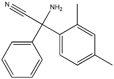 amino(2,4-dimethylphenyl)phenylacetonitrile Struktur