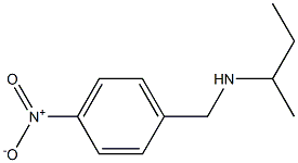 butan-2-yl[(4-nitrophenyl)methyl]amine Struktur