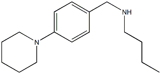 butyl({[4-(piperidin-1-yl)phenyl]methyl})amine Struktur