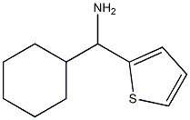 cyclohexyl(thiophen-2-yl)methanamine Struktur