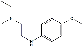 diethyl({2-[(4-methoxyphenyl)amino]ethyl})amine Struktur