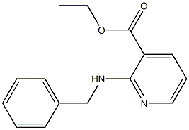 ethyl 2-(benzylamino)pyridine-3-carboxylate Struktur