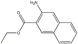 ethyl 3-aminonaphthalene-2-carboxylate Struktur