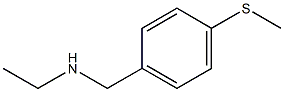 ethyl({[4-(methylsulfanyl)phenyl]methyl})amine Struktur