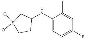 N-(1,1-dioxidotetrahydrothien-3-yl)-N-(4-fluoro-2-methylphenyl)amine Struktur