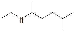 N-(1,4-dimethylpentyl)-N-ethylamine Struktur