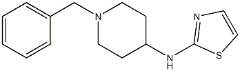 N-(1-benzylpiperidin-4-yl)-1,3-thiazol-2-amine Struktur