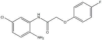 N-(2-amino-5-chlorophenyl)-2-(4-fluorophenoxy)acetamide Struktur