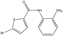 N-(2-aminophenyl)-5-bromothiophene-2-carboxamide Struktur