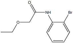 N-(2-bromophenyl)-2-ethoxyacetamide Struktur