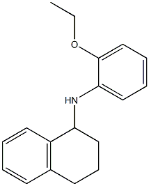 N-(2-ethoxyphenyl)-1,2,3,4-tetrahydronaphthalen-1-amine Struktur