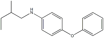 N-(2-methylbutyl)-4-phenoxyaniline Struktur