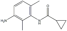 N-(3-amino-2,6-dimethylphenyl)cyclopropanecarboxamide Struktur