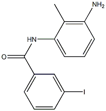 N-(3-amino-2-methylphenyl)-3-iodobenzamide Struktur