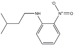 N-(3-methylbutyl)-2-nitroaniline Struktur