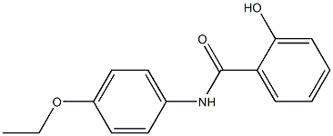 N-(4-ethoxyphenyl)-2-hydroxybenzamide Struktur