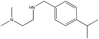 N'-(4-isopropylbenzyl)-N,N-dimethylethane-1,2-diamine Struktur