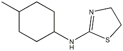 N-(4-methylcyclohexyl)-4,5-dihydro-1,3-thiazol-2-amine Struktur