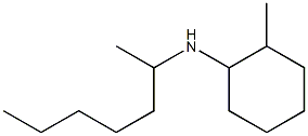 N-(heptan-2-yl)-2-methylcyclohexan-1-amine Struktur