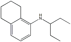 N-(pentan-3-yl)-5,6,7,8-tetrahydronaphthalen-1-amine Struktur