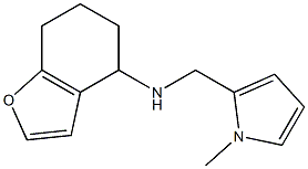 N-[(1-methyl-1H-pyrrol-2-yl)methyl]-4,5,6,7-tetrahydro-1-benzofuran-4-amine Struktur