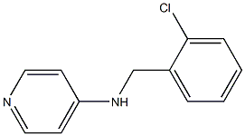 N-[(2-chlorophenyl)methyl]pyridin-4-amine Struktur