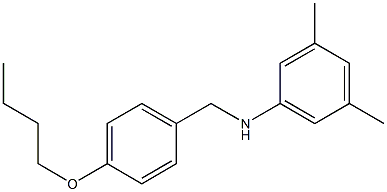 N-[(4-butoxyphenyl)methyl]-3,5-dimethylaniline Struktur