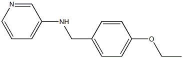 N-[(4-ethoxyphenyl)methyl]pyridin-3-amine Struktur