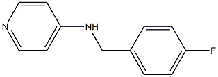 N-[(4-fluorophenyl)methyl]pyridin-4-amine Struktur