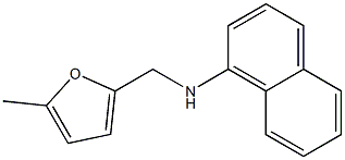 N-[(5-methylfuran-2-yl)methyl]naphthalen-1-amine Struktur