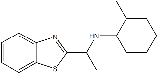 N-[1-(1,3-benzothiazol-2-yl)ethyl]-2-methylcyclohexan-1-amine Struktur