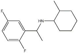 N-[1-(2,5-difluorophenyl)ethyl]-2-methylcyclohexan-1-amine Struktur