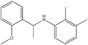 N-[1-(2-methoxyphenyl)ethyl]-2,3-dimethylaniline Struktur