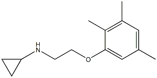 N-[2-(2,3,5-trimethylphenoxy)ethyl]cyclopropanamine Struktur