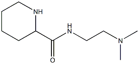 N-[2-(dimethylamino)ethyl]piperidine-2-carboxamide Struktur