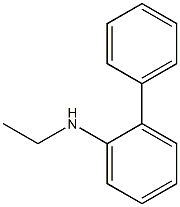 N-ethyl-2-phenylaniline Struktur