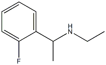 N-ethyl-N-[1-(2-fluorophenyl)ethyl]amine Struktur