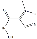 N-hydroxy-5-methylisoxazole-4-carboxamide Struktur