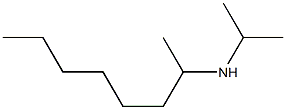 octan-2-yl(propan-2-yl)amine Struktur