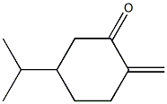 2-methylidene-5-propan-2-yl-cyclohexan-1-one Struktur