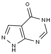 ALLOPURINOL extrapure for biochemistry Struktur