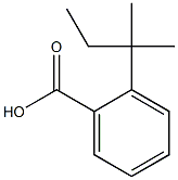 2-tert-pentylbenzoic acid Struktur