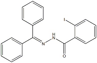 N'-(diphenylmethylene)-2-iodobenzohydrazide Struktur